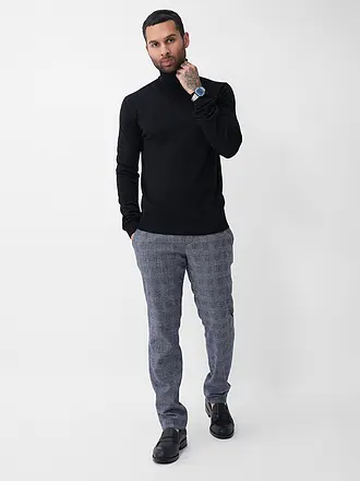 HUGO | Rollkragenpullover THOMAS M | schwarz